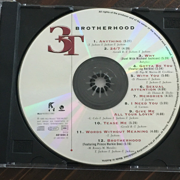 3T : Brotherhood (CD, Album)