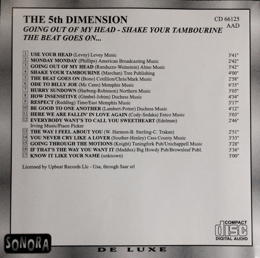 The Fifth Dimension : The 5th Dimension (CD, Album)