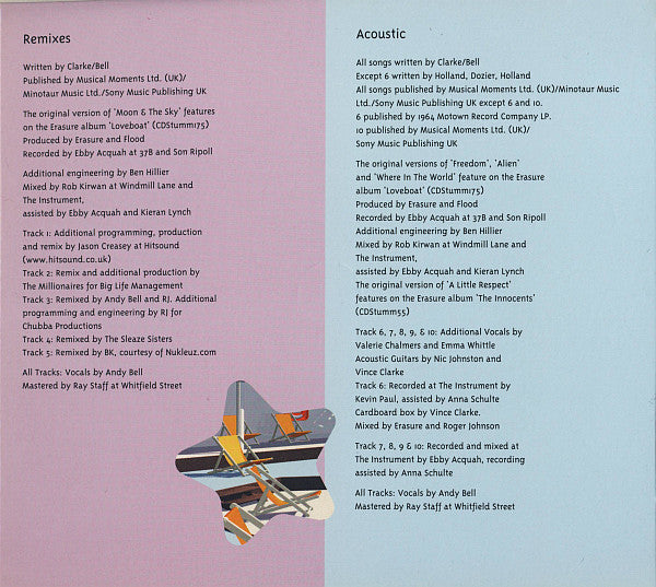 Erasure : Moon And The Sky Plus (CD, EP)
