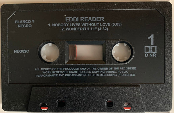 Eddi Reader : Nobody Lives Without Love (Cass, Single)