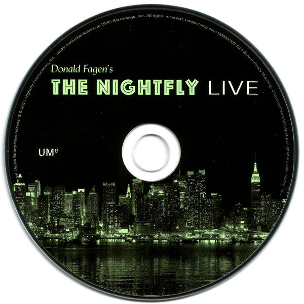 Donald Fagen : Donald Fagen's The Nightfly Live (CD, Album)