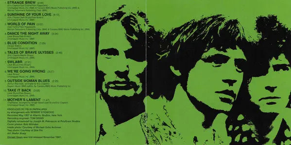 Cream (2) : Disraeli Gears (CD, Album, RE, RM)
