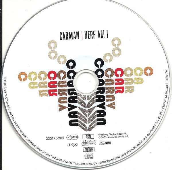 Caravan : Here Am I (CD, Album, RE)