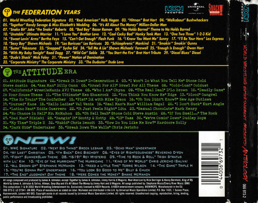 World Wrestling Entertainment : WWE Anthology (3xCD, Comp)