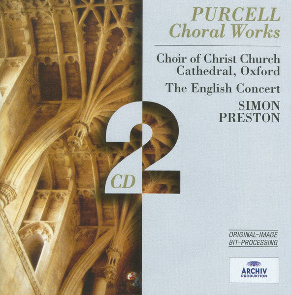 Henry Purcell -  The Choir Of Christ Church Cathedral, The English Concert, Simon Preston : Choral Works (2xCD, Album, RE, RM)