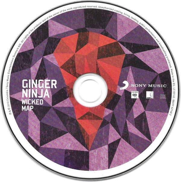 Ginger Ninja : Wicked Map (CD, Album)