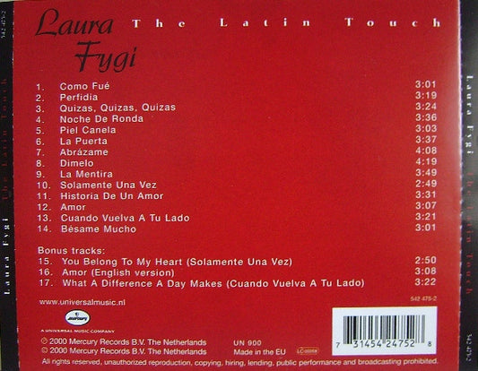 Laura Fygi : The Latin Touch (CD, Album)