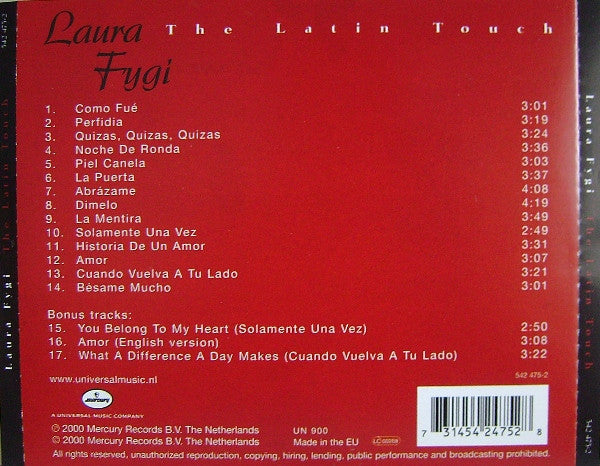 Laura Fygi : The Latin Touch (CD, Album)