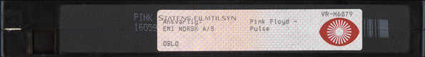 Pink Floyd : Pulse (VHS, PAL)
