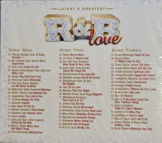 Various : Latest & Greatest: R&B Love (3xCD, Comp)