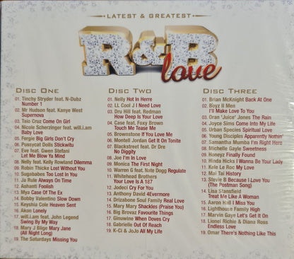 Various : Latest & Greatest: R&B Love (3xCD, Comp)