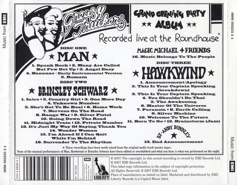 Various : Greasy Truckers Party (3xCD, Album, RE, RM, Rem)