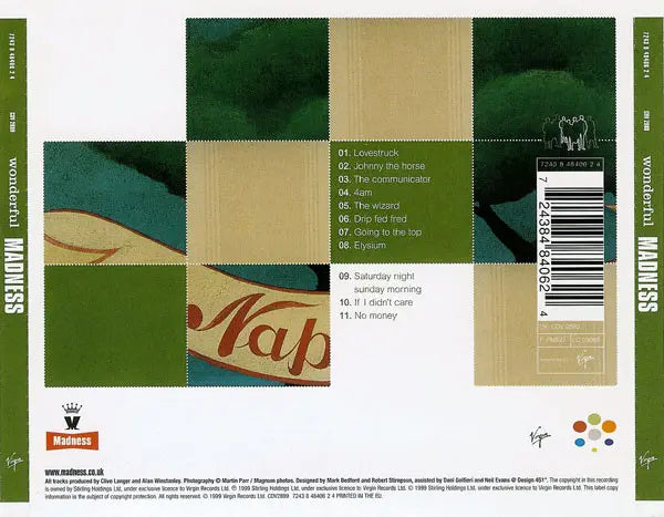 Madness : Wonderful (CD, Album)