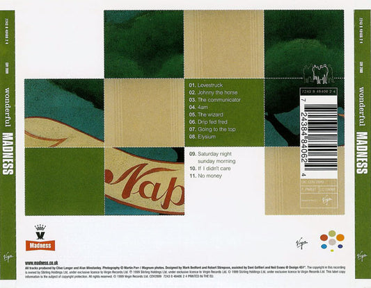 Madness : Wonderful (CD, Album)