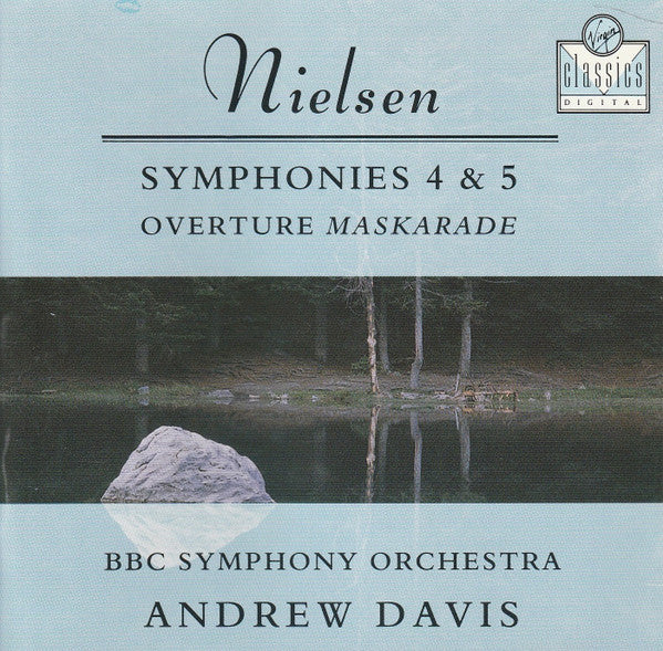 Carl Nielsen - BBC Symphony Orchestra, Andrew Davis : Symphonies 4 & 5; Overture Maskarade (CD, Album)