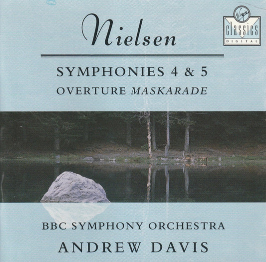 Carl Nielsen - BBC Symphony Orchestra, Andrew Davis : Symphonies 4 & 5; Overture Maskarade (CD, Album)