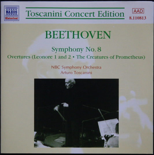 Ludwig van Beethoven, NBC Symphony Orchestra And NBC Symphony Chorus : Symphony No. 8 (CD)