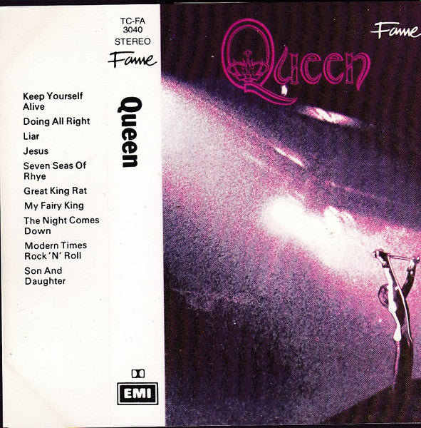 Queen : Queen (Cass, Album, RE, Blu)