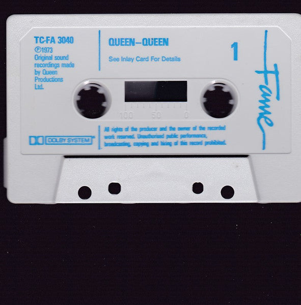Queen : Queen (Cass, Album, RE, Blu)