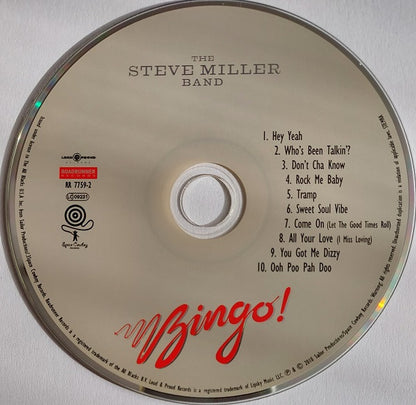 Steve Miller Band : Bingo! (CD, Album, Tri)