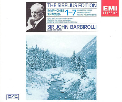 Jean Sibelius - Sir John Barbirolli, Hallé Orchestra : Symphonies 1–7 / Orchestral Works (The Complete Stereo EMI Recordings) (5xCD, Album, Comp, RM)