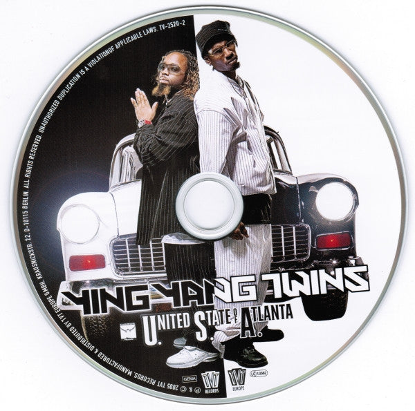 Ying Yang Twins : U.S.A. United State Of Atlanta (CD, Album)