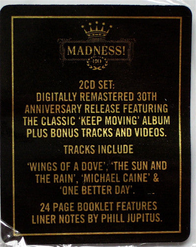 Madness : Keep Moving (CD, Album, Enh, RE + CD, Comp + Dlx, RM)