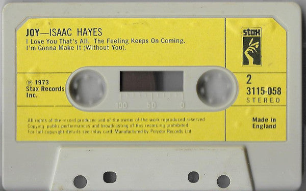 Isaac Hayes : Joy (Cass, Album)