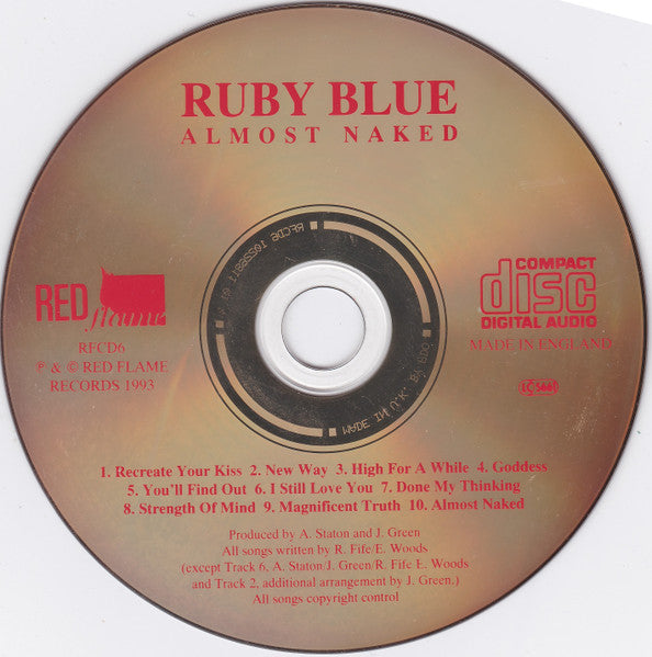Ruby Blue : Almost Naked (CD, Album)