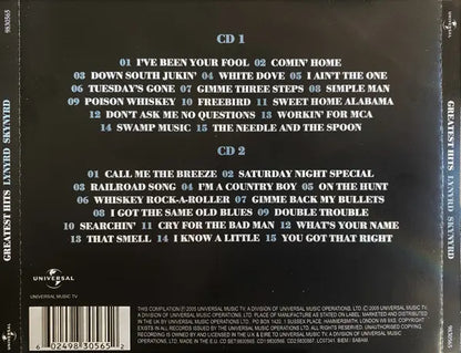 Lynyrd Skynyrd : Greatest Hits (2xCD, Comp)