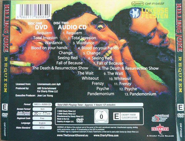 Killing Joke : Requiem (DVD-V, NTSC + CD, Album)