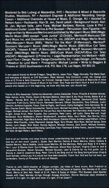 Beggars & Thieves : Beggars & Thieves (CD, Album)