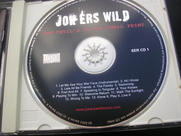 Jokers Wild (10) : The Devil's In The Small Print (CD, Album)