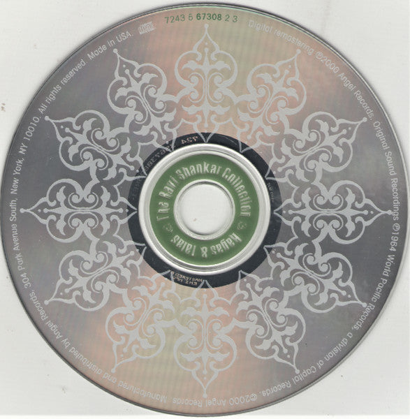 Ravi Shankar : Rāgas & Tālas (CD, Album, RE, RM, EMI)