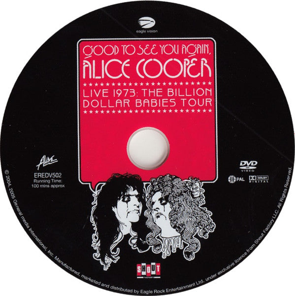 Alice Cooper : Good To See You Again, Alice Cooper (DVD-V, RE, PAL)