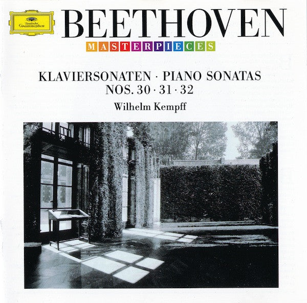 Ludwig van Beethoven - Wilhelm Kempff : Klaviersonaten = Piano Sonatas Nos. 30 ∙ 31 ∙ 32 (CD, Album, RE, RM)