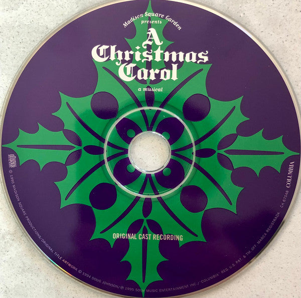 Alan Menken, Lynn Ahrens, Mike Ockrent : A Christmas Carol: A Musical (CD, Album)