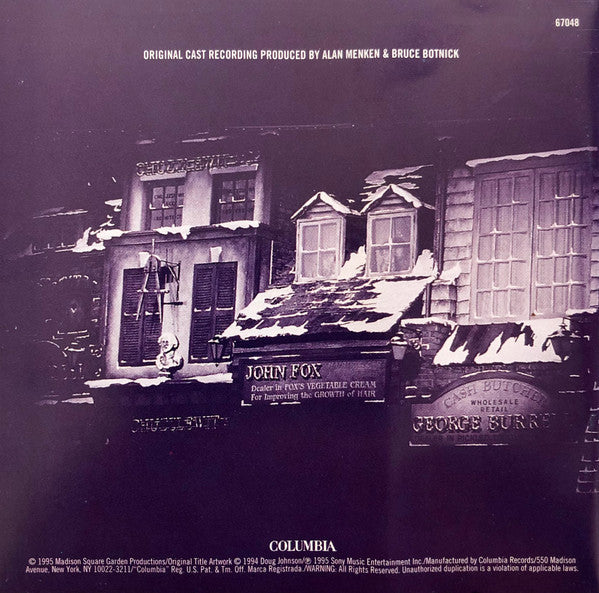 Alan Menken, Lynn Ahrens, Mike Ockrent : A Christmas Carol: A Musical (CD, Album)