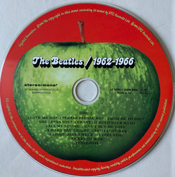The Beatles : 1962-1966 / 1967-1970 (2xCD, Comp, RE, RM + 2xCD, Comp, RE, RM + Box, Com)