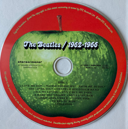 The Beatles : 1962-1966 / 1967-1970 (2xCD, Comp, RE, RM + 2xCD, Comp, RE, RM + Box, Com)