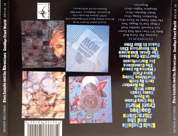 Elvis Costello & The Attractions : Goodbye Cruel World (CD, Album, RE, RM)