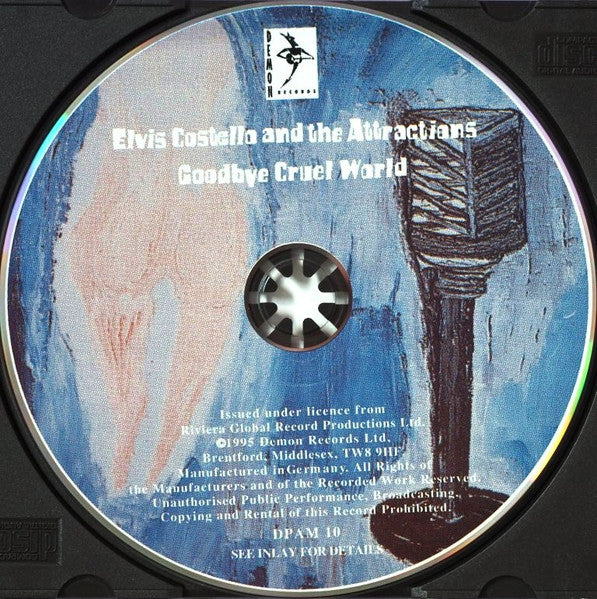 Elvis Costello & The Attractions : Goodbye Cruel World (CD, Album, RE, RM)