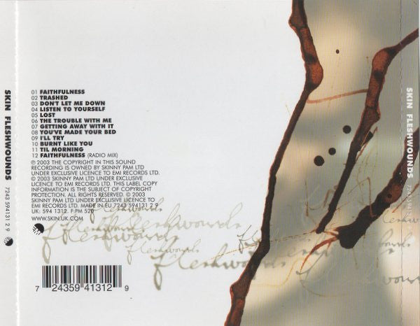 Skin : Fleshwounds (CD, Album, RE)