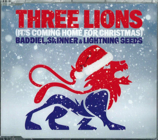 Baddiel & Skinner & Lightning Seeds : Three Lions (It's Coming Home For Christmas) (CD, Single, Ltd)