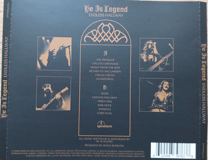 He Is Legend : Endless Hallway (CD, Album)