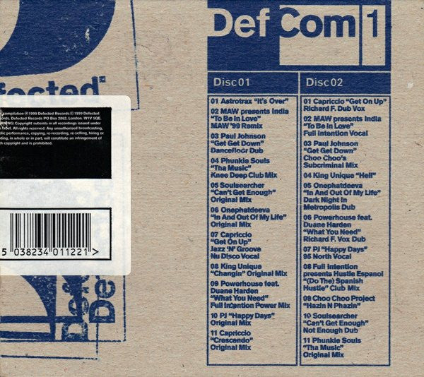 Various : DefCom 1 (2xCD, Mixed)