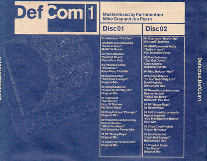Various : DefCom 1 (2xCD, Mixed)