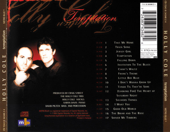 Holly Cole : Temptation (CD, Album)