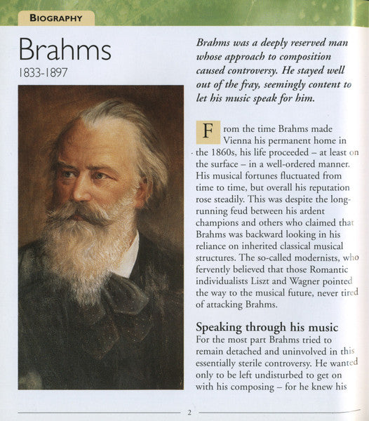 Johannes Brahms : Grand Passions (CD, Comp, Har)