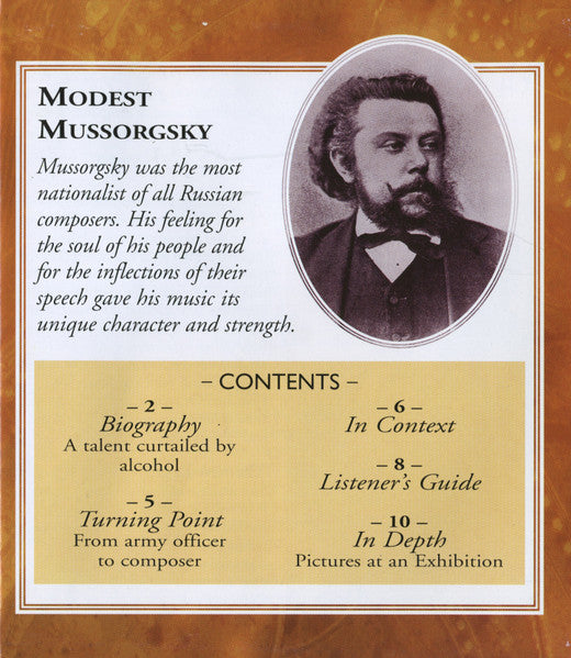 Modest Mussorgsky : Russian Extravaganza (CD, Comp, Har)